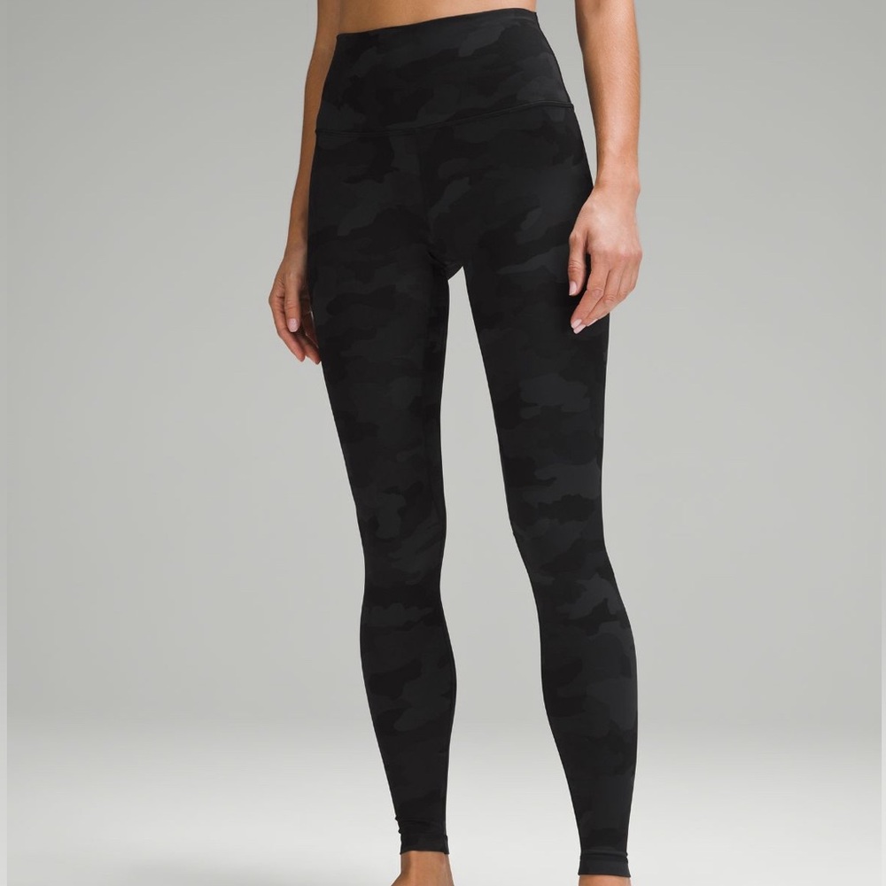 Black Camo Align Lululemon Leggings